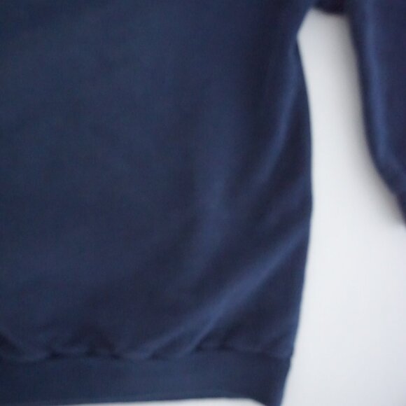 Vintage Non-Fiction Navy Collegiate Sweatshirt Embroidered Kenner Graphic Medium - Picture 5 of 9